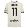 Officiële Voetbalshirt AC Milan Christian Pulisic 11 Vierde 2023-24 Witte - Heren